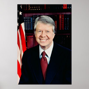 Póster Presidente de Jimmy Carter E.U.