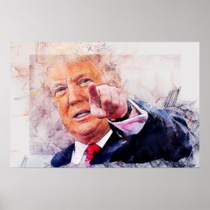 Poster Presidente Donald Trump