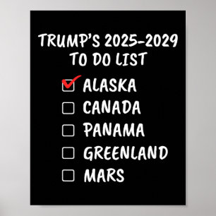 Poster Presidente Donald Trump Ficção Política Humor Piad