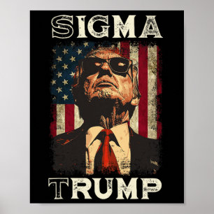 Poster Presidente Donald Trump - Sigma Trump