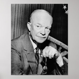 Póster Presidente Dwight Eisenhower
