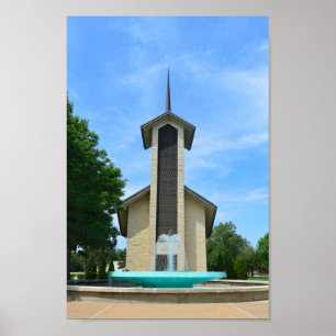Poster Presidente Eisenhower Place of Meditation, Abilene