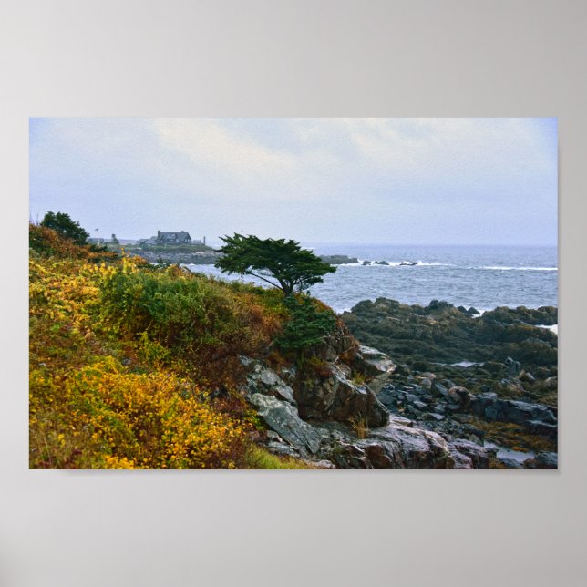 Poster Presidente G.H.B. Bush Home, Kennebunkport, Maine (Frente)
