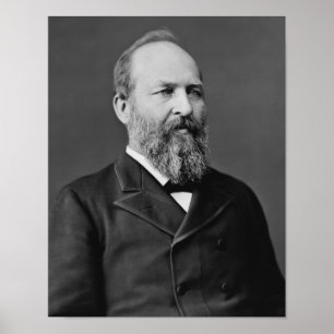 Poster Presidente James Garfield