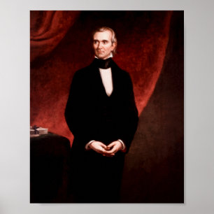 Poster Presidente James K. Retrato Polk
