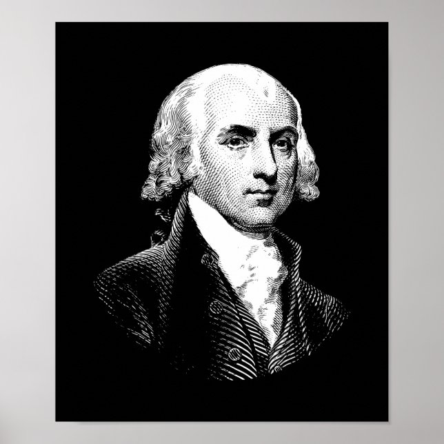 Poster Presidente James Madison (Frente)