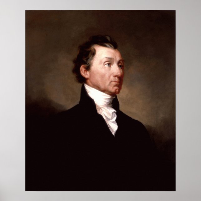 Poster Presidente James Monroe Portrait (Frente)