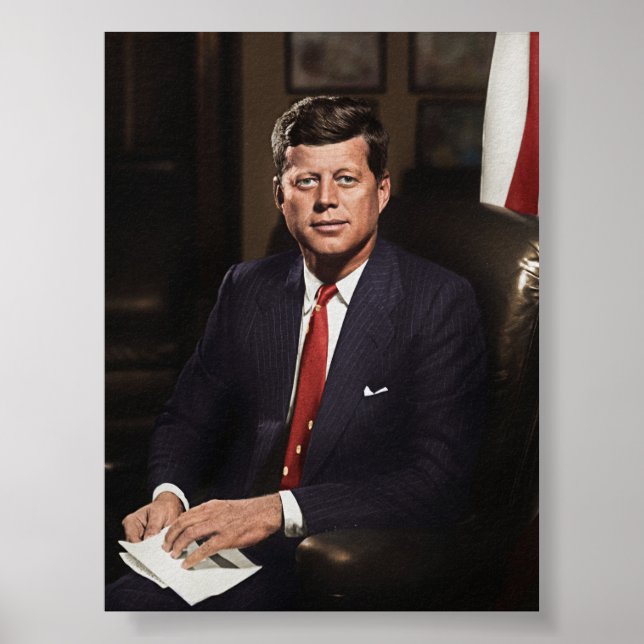 Poster Presidente John F. Kennedy (Frente)