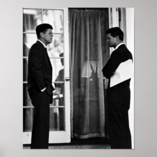 Poster Presidente John Kennedy E Robert Kennedy
