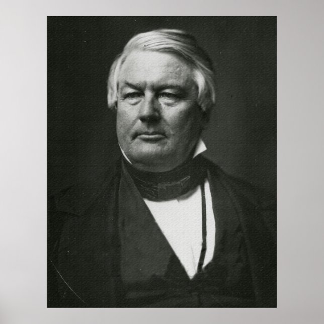 Póster PRESIDENTE MILLARD FILLMORE DaguerreotyoImpressão (Frente)