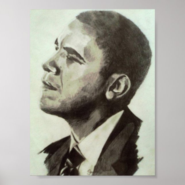 Póster Presidente Obama (Frente)