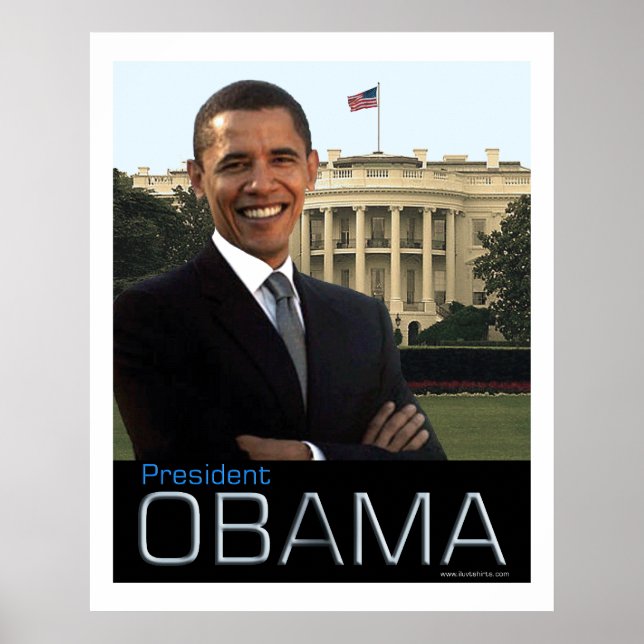 Póster Presidente Obama (Frente)