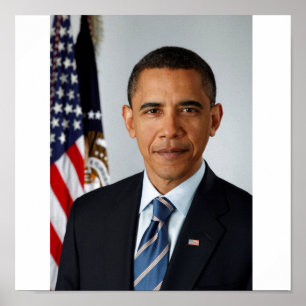 Poster Presidente Obama, Retrato Oficial