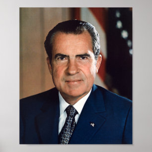 Poster Presidente Richard Nixon Portrait