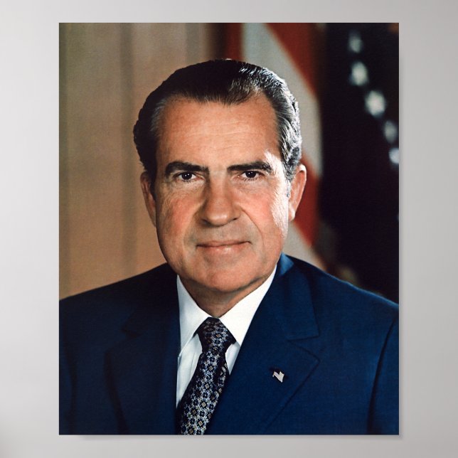 Poster Presidente Richard Nixon Portrait (Frente)