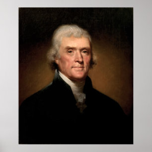 Poster Presidente Thomas Jefferson