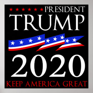 Poster Presidente Trump 2020