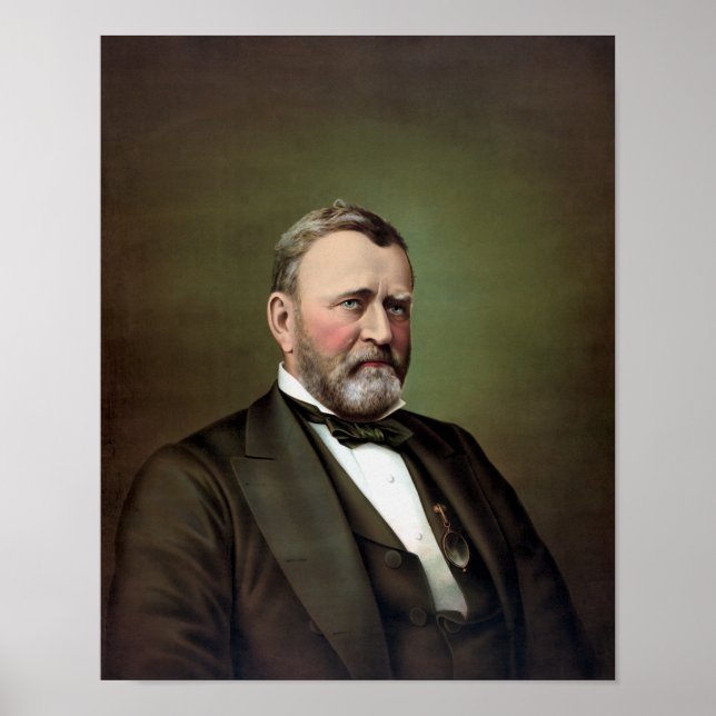 Poster Presidente Ulysses Grant (Frente)