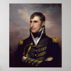 Póster Presidente William Henry Harrison