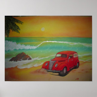 PÓSTER PRESO NA AREIA