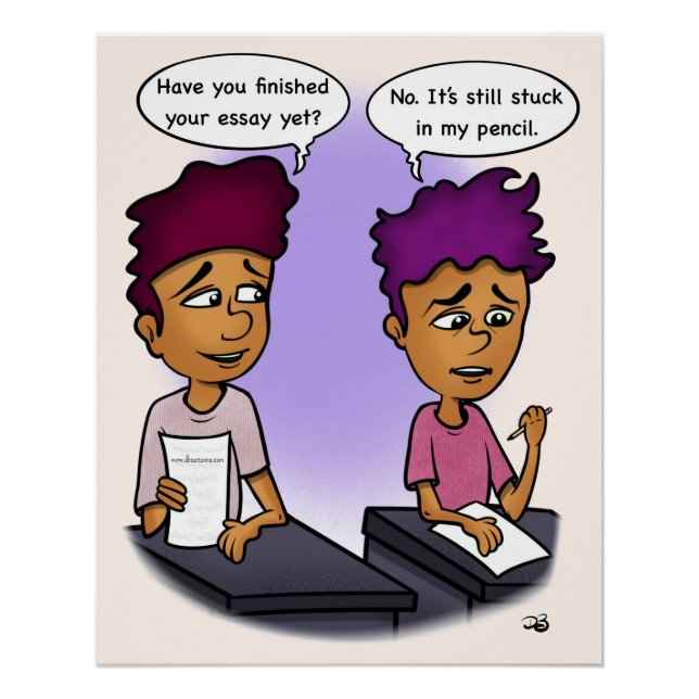 Póster Preso no lápis (Frente)