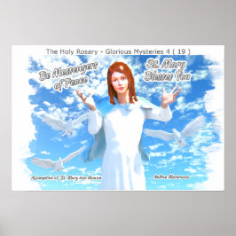 Poster Pressuposição de Ruas. Maria no Céu