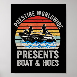 Poster Prestige Em Todo O Mundo Apresenta Barcos E Cute S