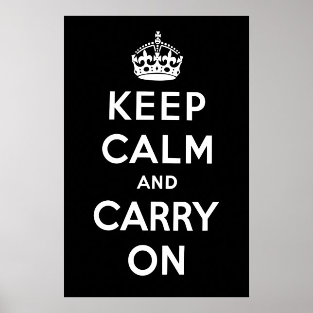 Poster Preto (Frente)