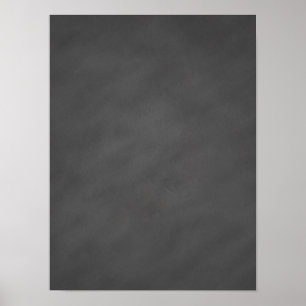 Poster Preto cinzento do conselho de giz do fundo