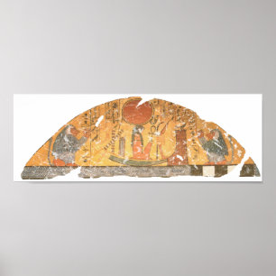 Póster Preto do deus de Sun