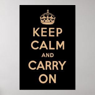 Poster Preto do vintage