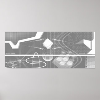 Póster Preto e Branco