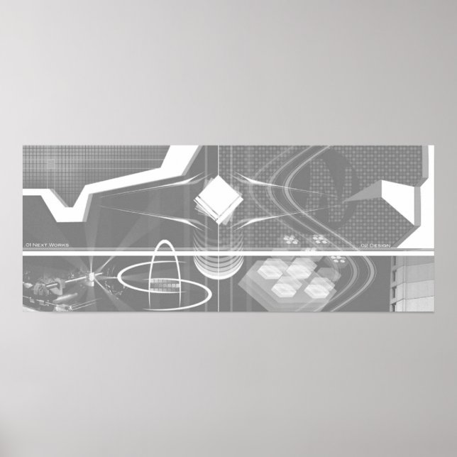 Póster Preto e Branco (Frente)