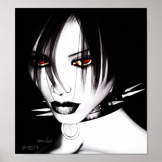Póster Preto e Branco (Frente)