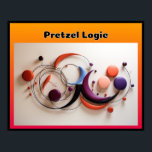 Poster Pretzel Logic<br><div class="desc">Veja esta bela imagem abstrato de várias formas coloridas organizadas em algum tipo de padrão. Eu chamo a esta imagem lógica do pretzel, um título que emprestei de um álbum Steely Dan dos anos 70. Esta imagem ficaria bem em um escritório, sala de estar da família ou quarto. Você pode...</div>