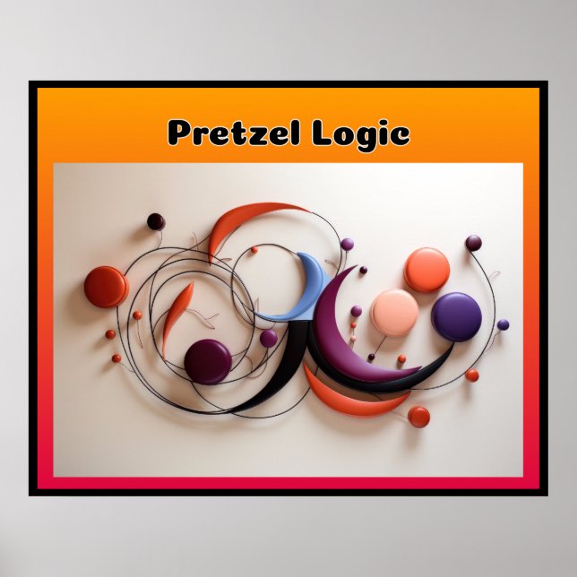 Poster Pretzel Logic (Frente)