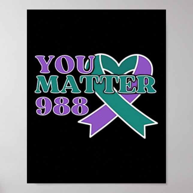 Poster Prevenção 988 - Problema com o Design de bolso (Frente)