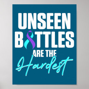 Poster Prevenção ao Suicídio Guerreiro Conscientização so