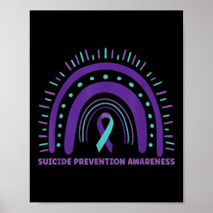 Poster Prevenção ao suicídio Sensibilização para a saúde 