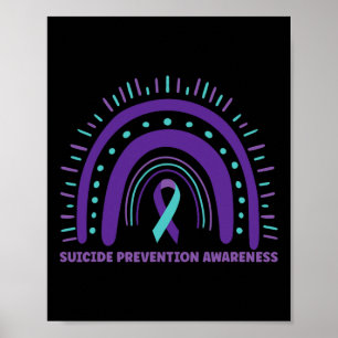 Poster Prevenção ao suicídio Sensibilização para a saúde 
