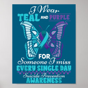 Poster Prevenção ao Suicídio Use Verde Azul Roxo Alguém q
