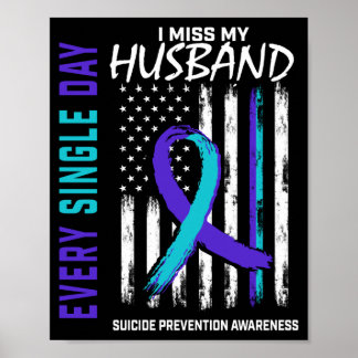 Poster Prevenção Conscientização Marido Americano Perdido