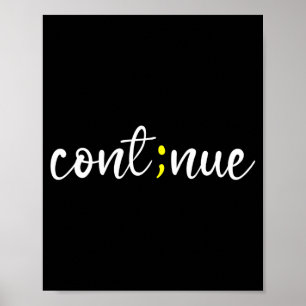 Poster Prevenção conscientização saúde mental depressão h