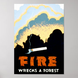 Poster Prevenção de Incêndios Florestais
