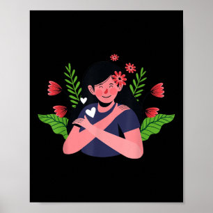 Poster Prevenção de Suicídio - Conscientização sobre Saúd