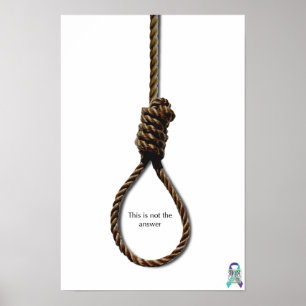 Póster Prevenção do suicídio