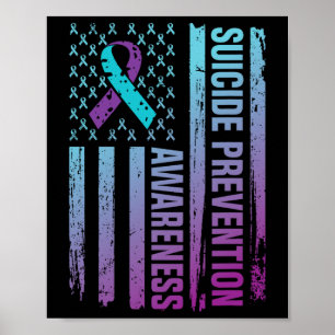Poster Prevenção e Sensibilização Suicídios