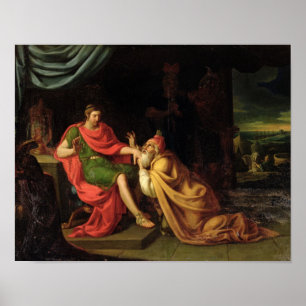 Póster Priam e Achilles