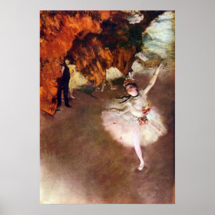Poster Prima Ballerina por Edgar Degas