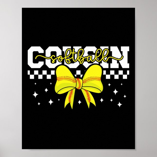 Poster Prima Coquete Prima de um Jogador Softll C (Frente)